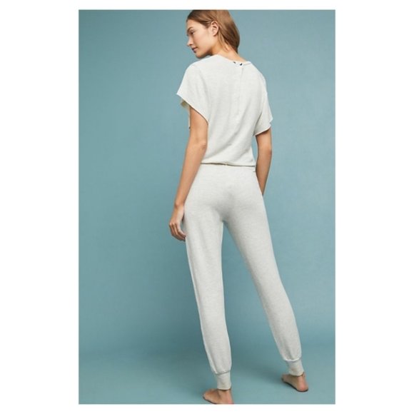 NWT Anthropologie MONROW Easygoing Jumpsuit - Picture 2 of 4